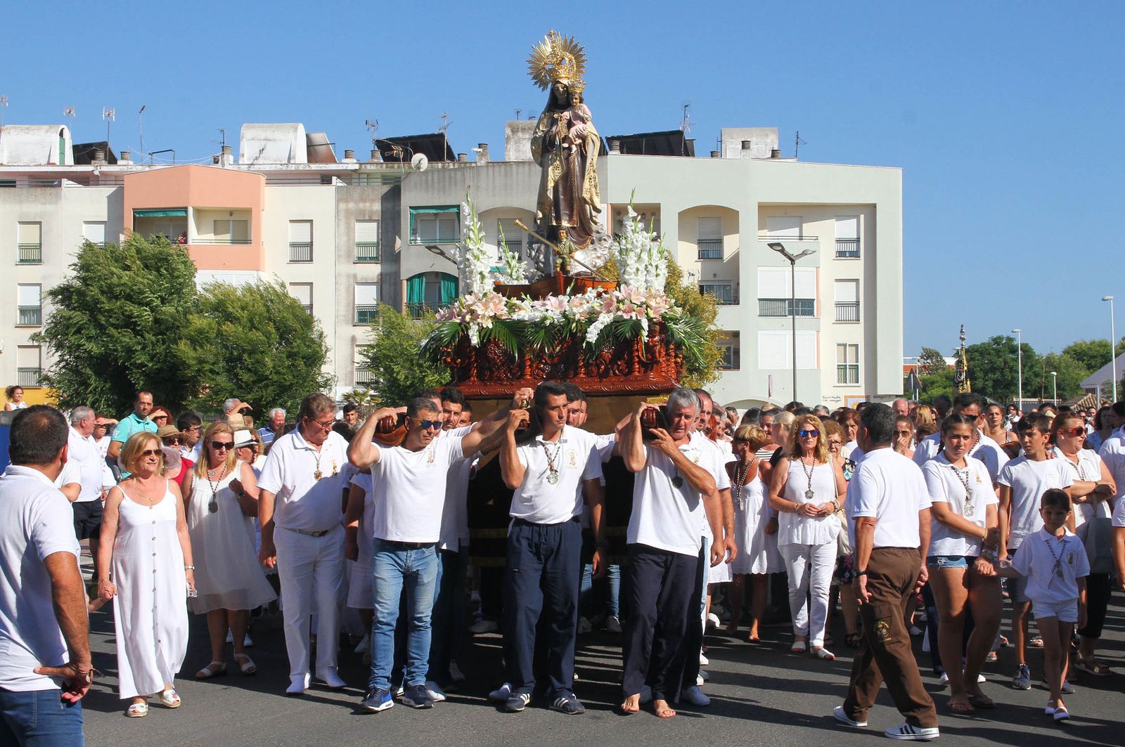 Procesión de la Virgen del Carmen en Punta Umbría