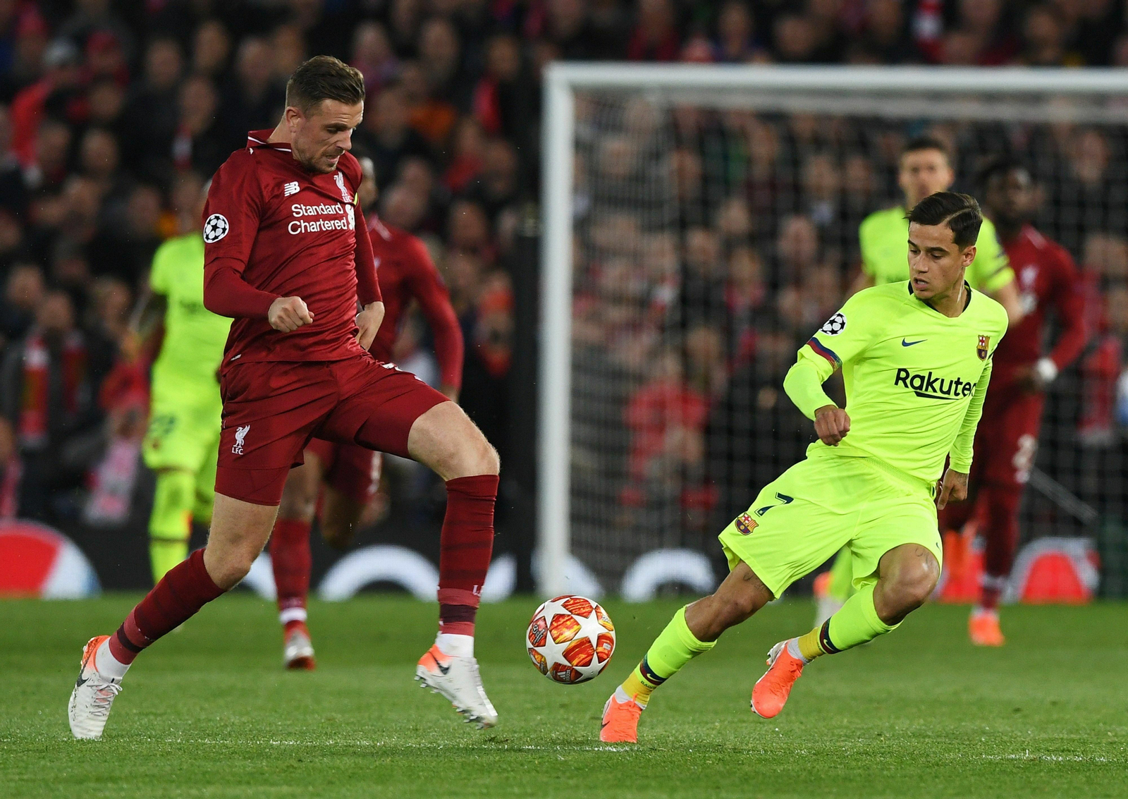 Las imágenes del Liverpool-Barcelona de Champions