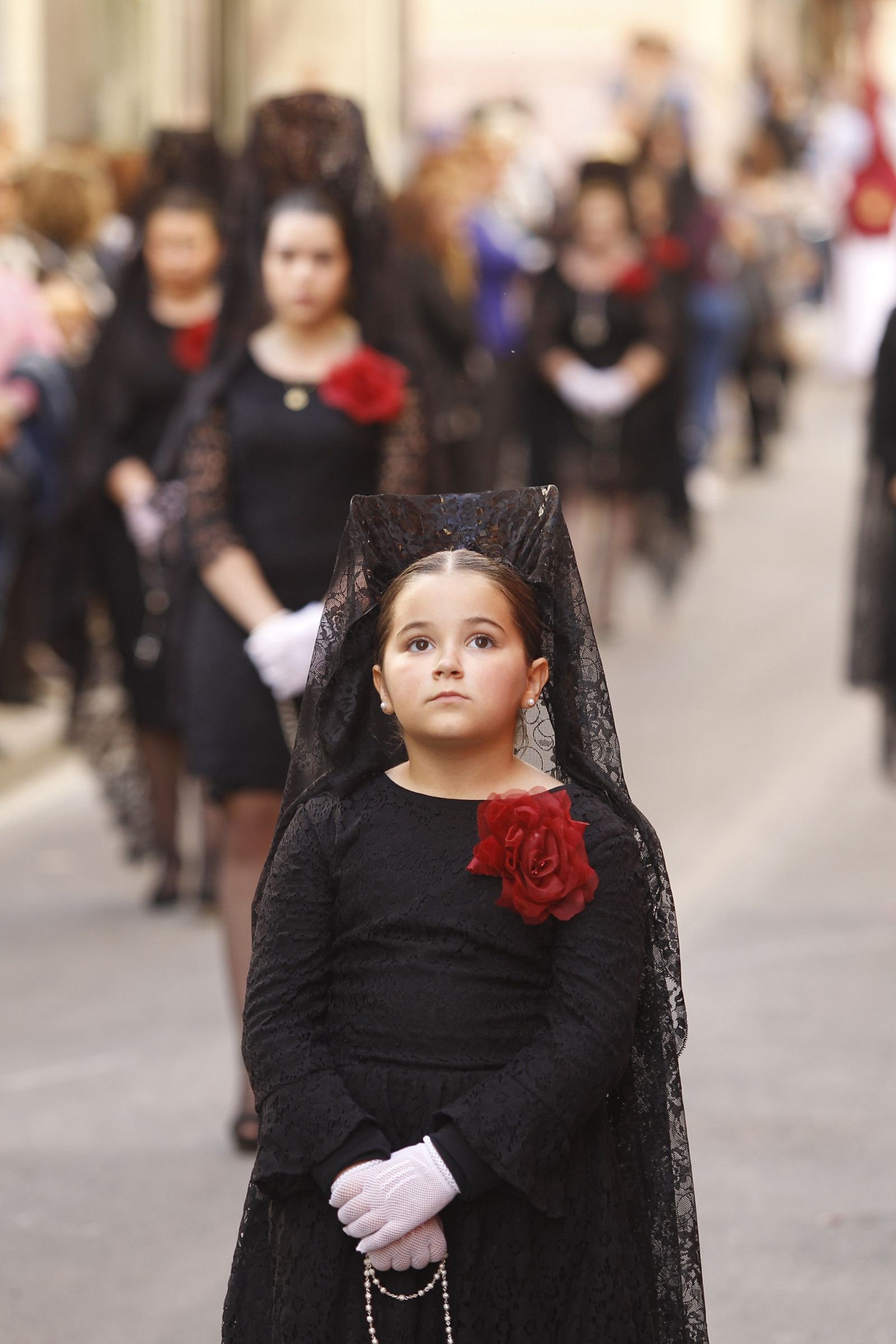 Imágenes de la Procesión de Coronación. Barrio de Los Molinos. Semana Santa Almería 2019