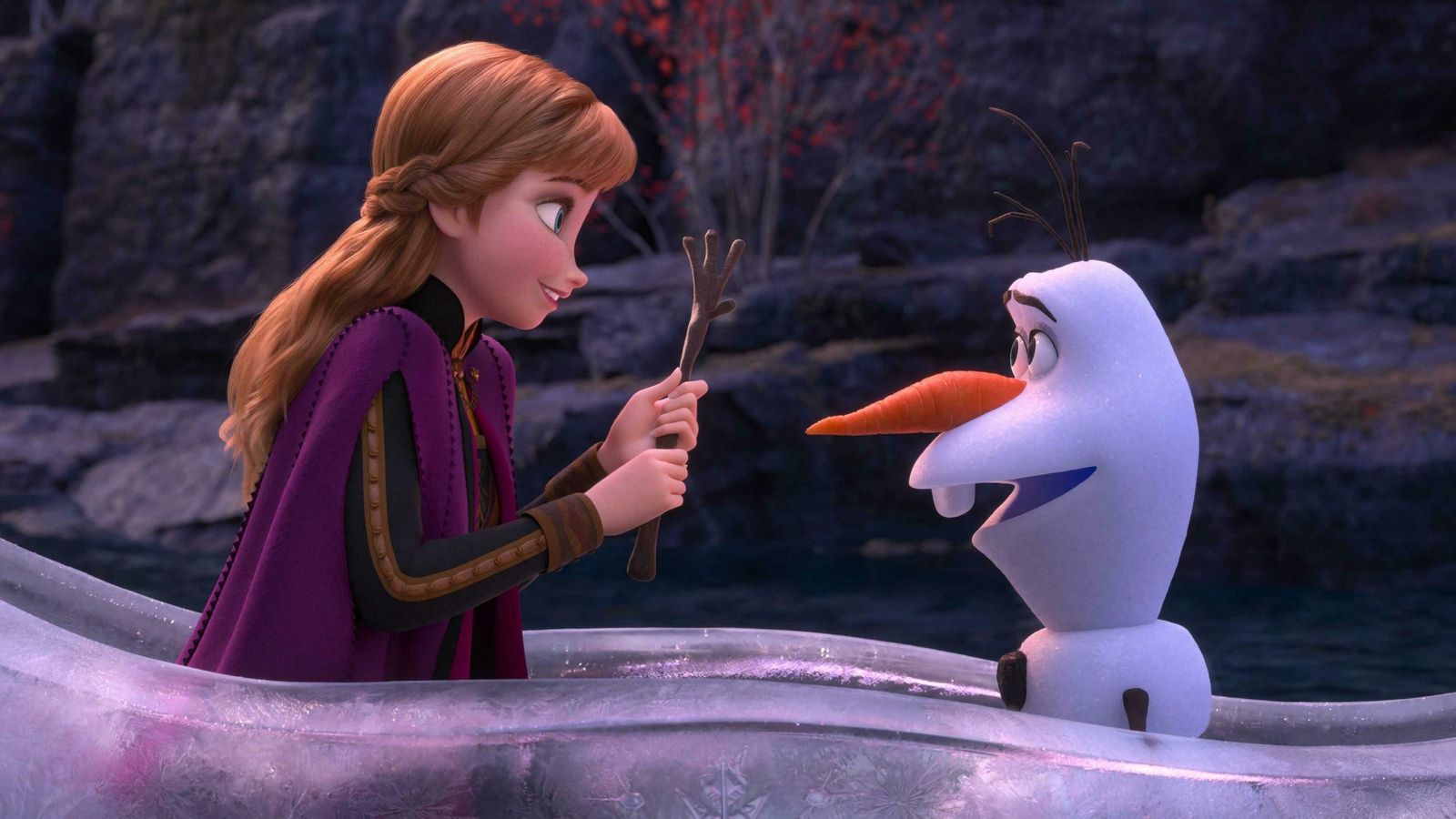 Fotograma de la película 'Frozen 2'.