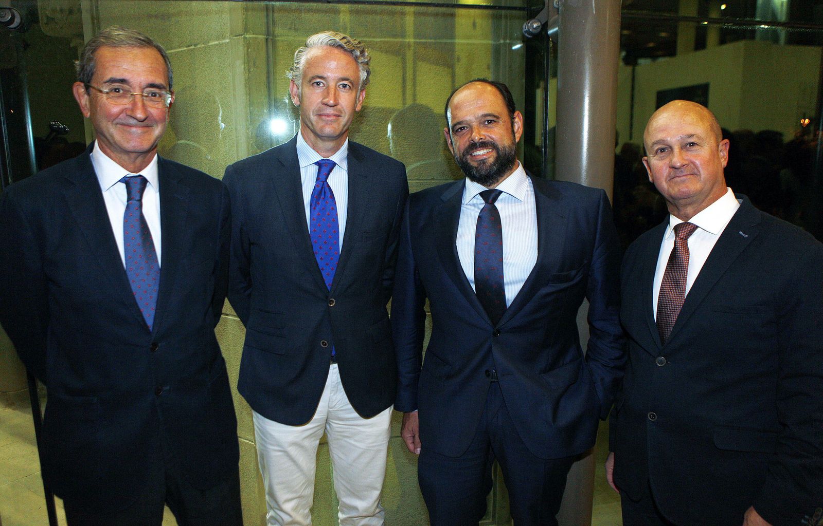 Antonio Fragero, Antonio Marañón, José Antonio Matz y Carlos Arizaga.