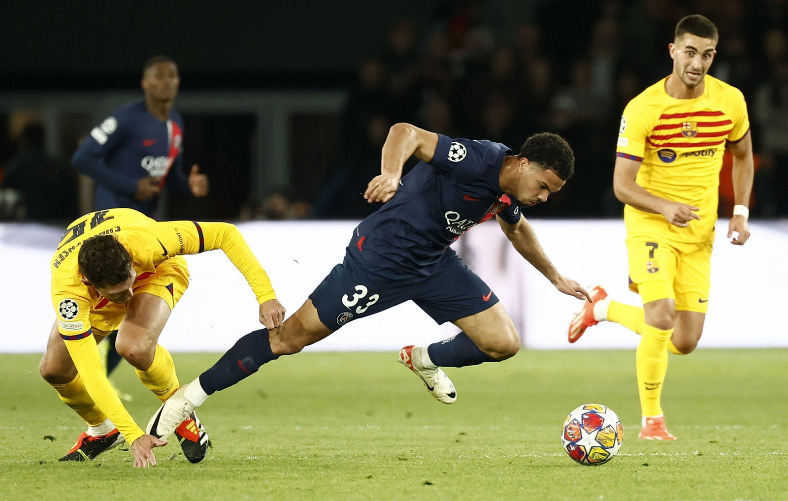 Las mejores fotos del PSG - Barcelona