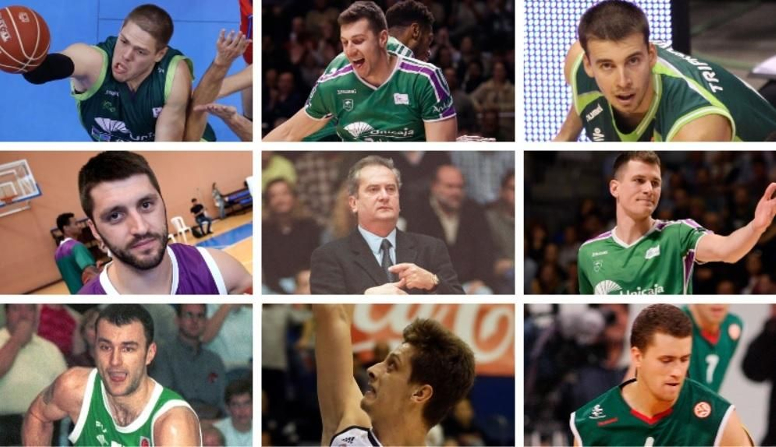 Serbios en el Unicaja.