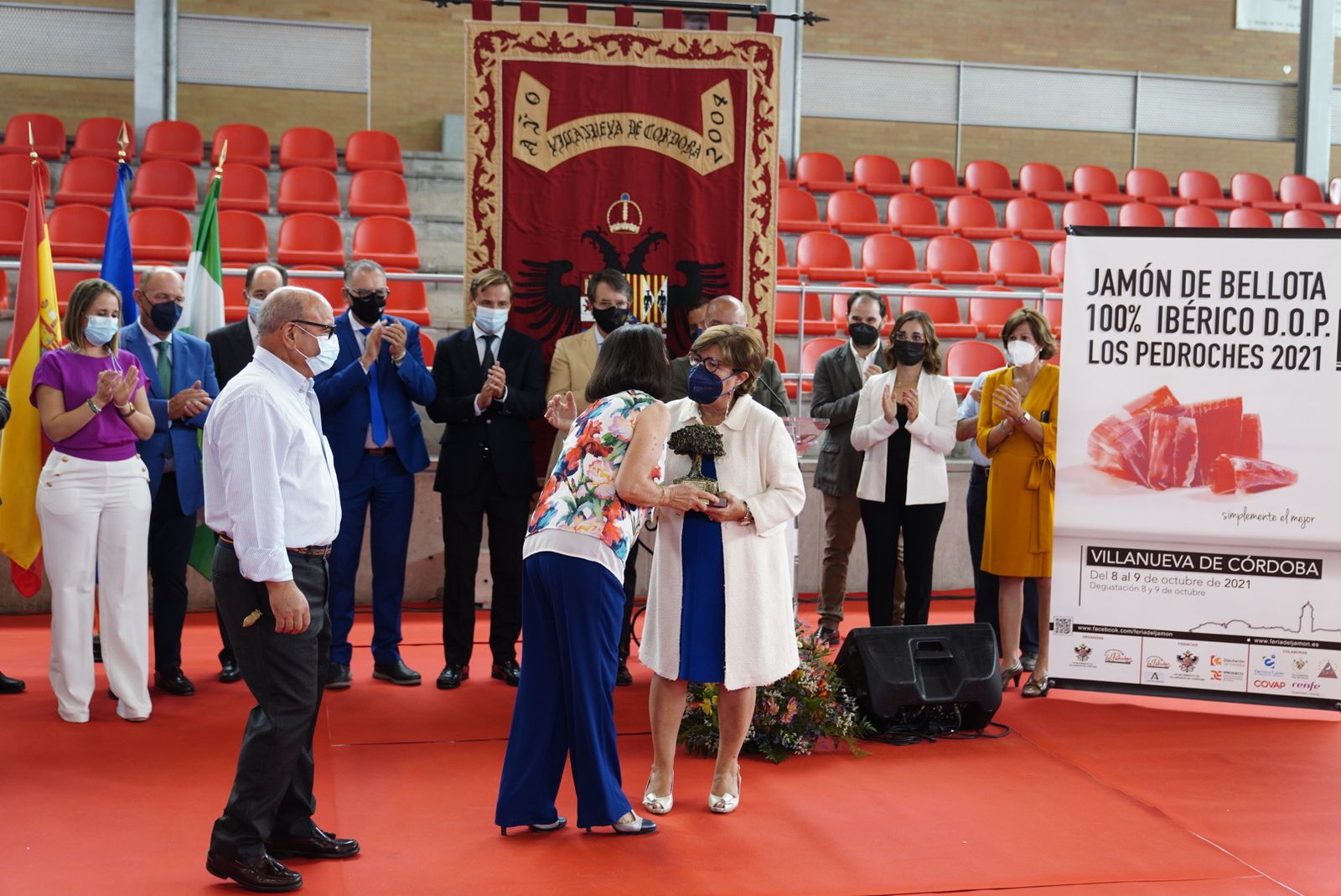 La última jornada de la Feria del Jamón de Villanueva de Córdoba, en fotografías