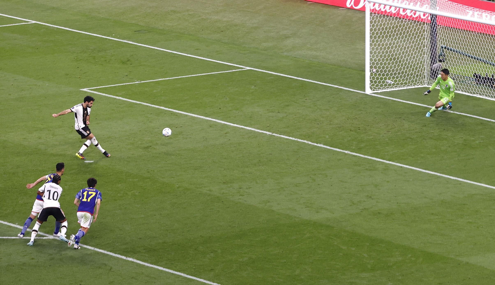 Las imágenes del Alemania - Japón en el Mundial de Qatar