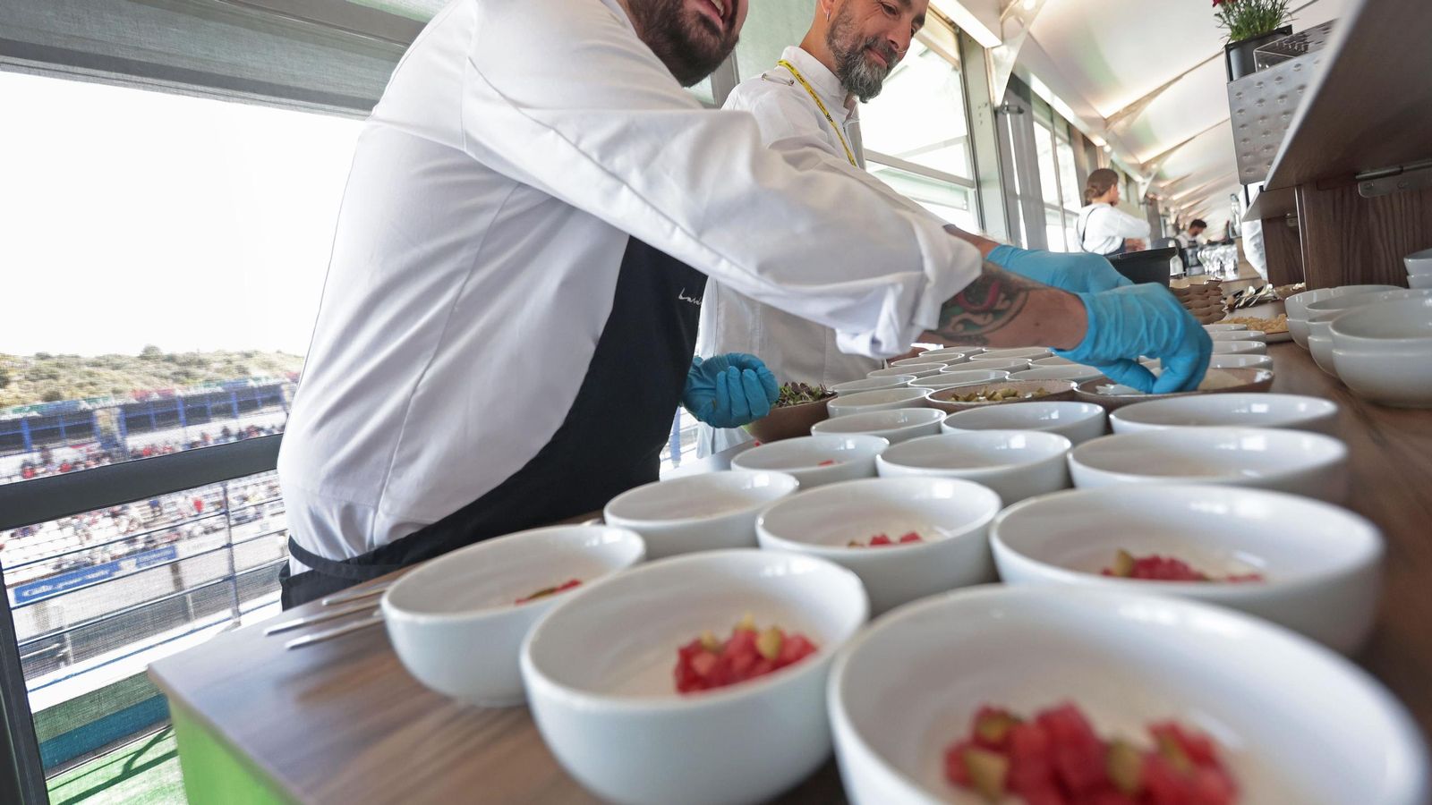 La cocina de LU en el Gran Premio de Jerez