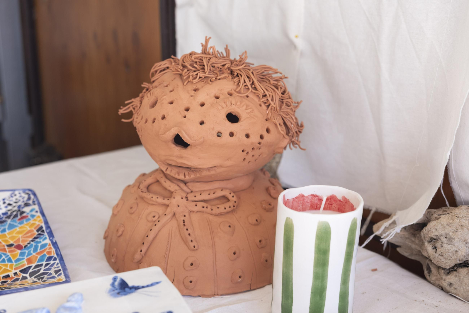 Fotos de las actuaciones y exposición de la Feria del Arte de San Roque 2025