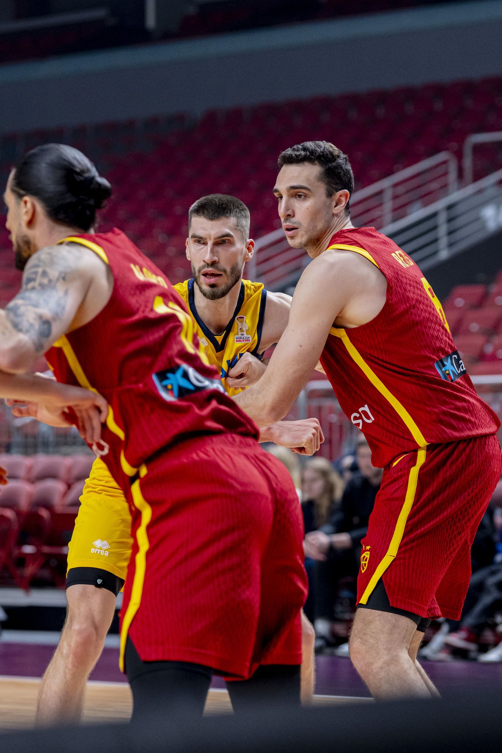 Las mejores fotos del Ucrania-España de baloncesto