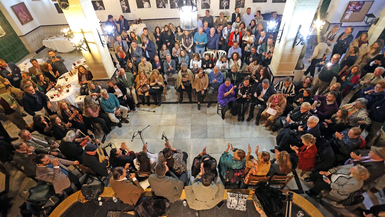Zambomba en peña Antonio Chacón