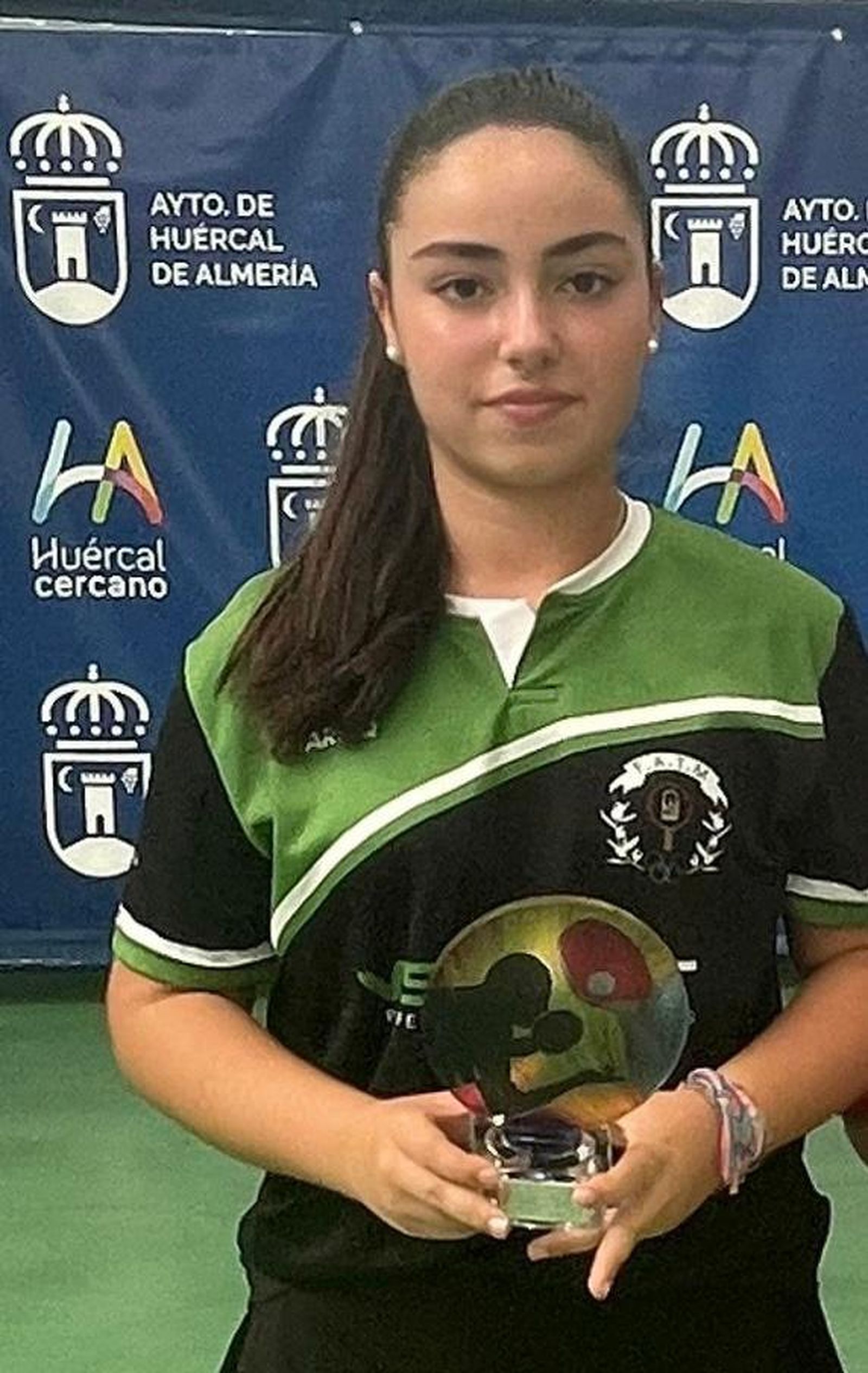 Alba ha sido cuarta en categoría alevín individual en Almería.