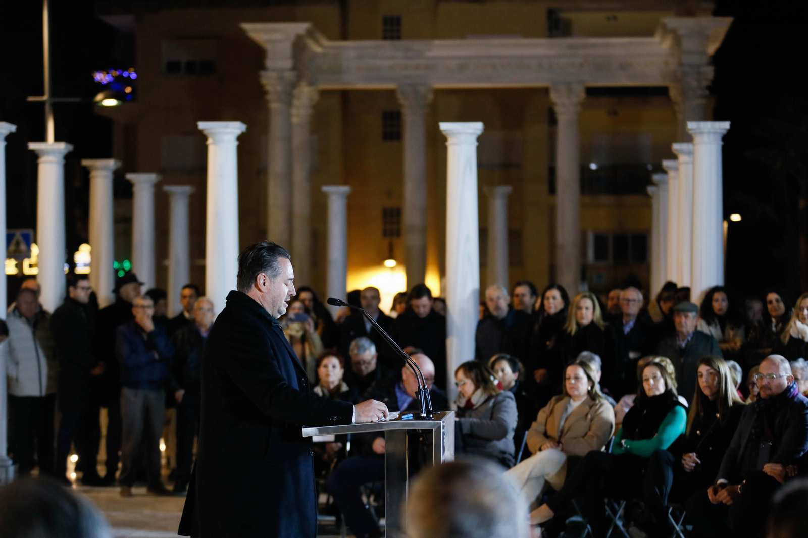 Imágenes de la inauguración de la plaza Almería en Macael