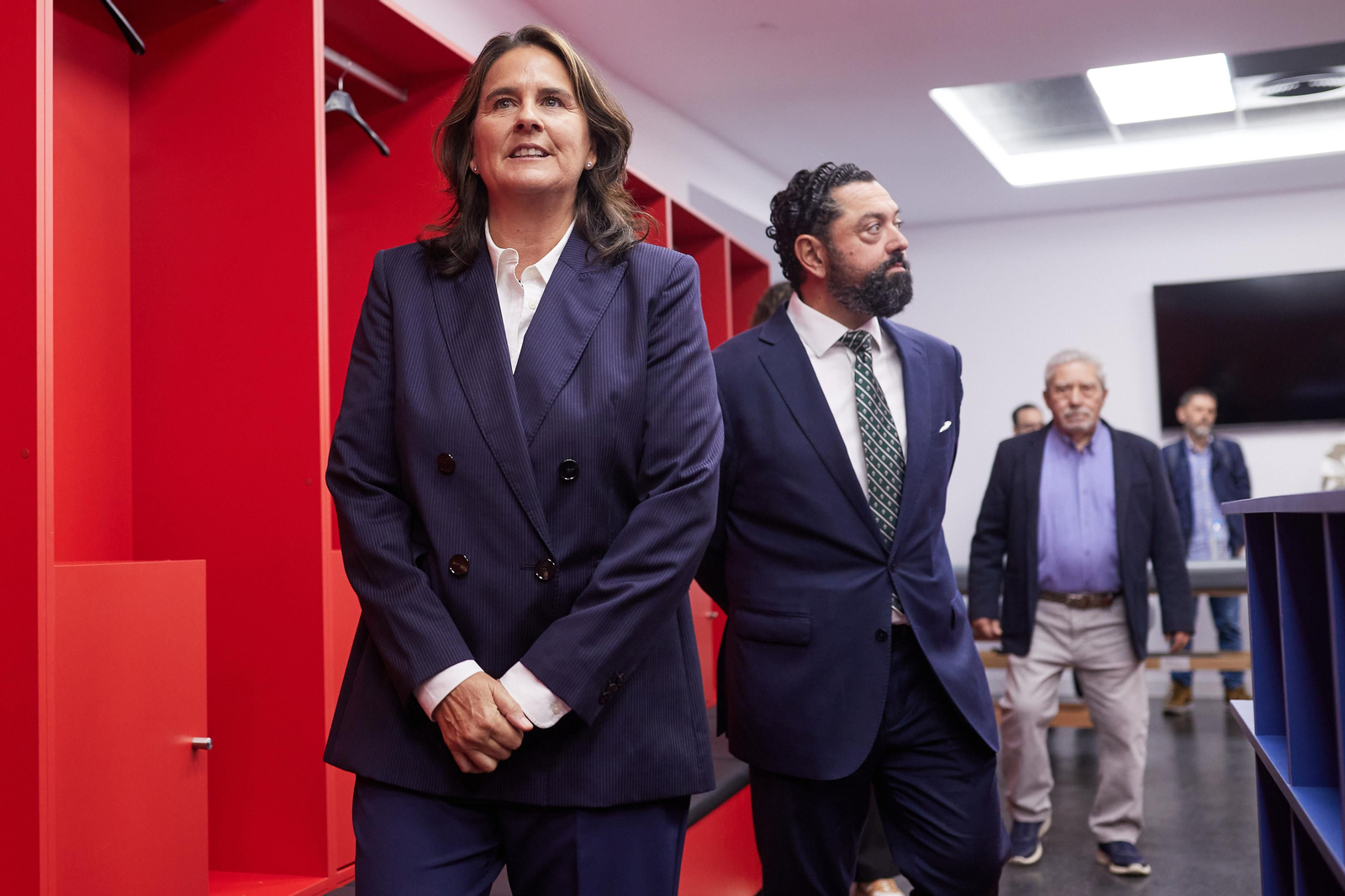 Las fotos del Estadio de la Cartuja para el tenis