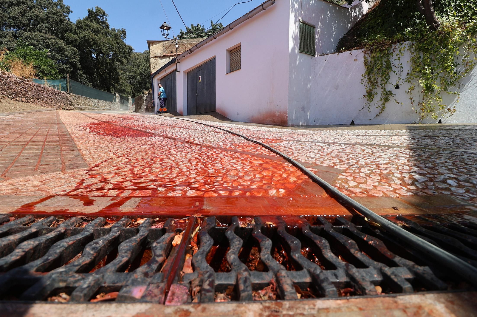 Imágenes de los vecinos de Los Romeros ya en sus casas tras el incendio