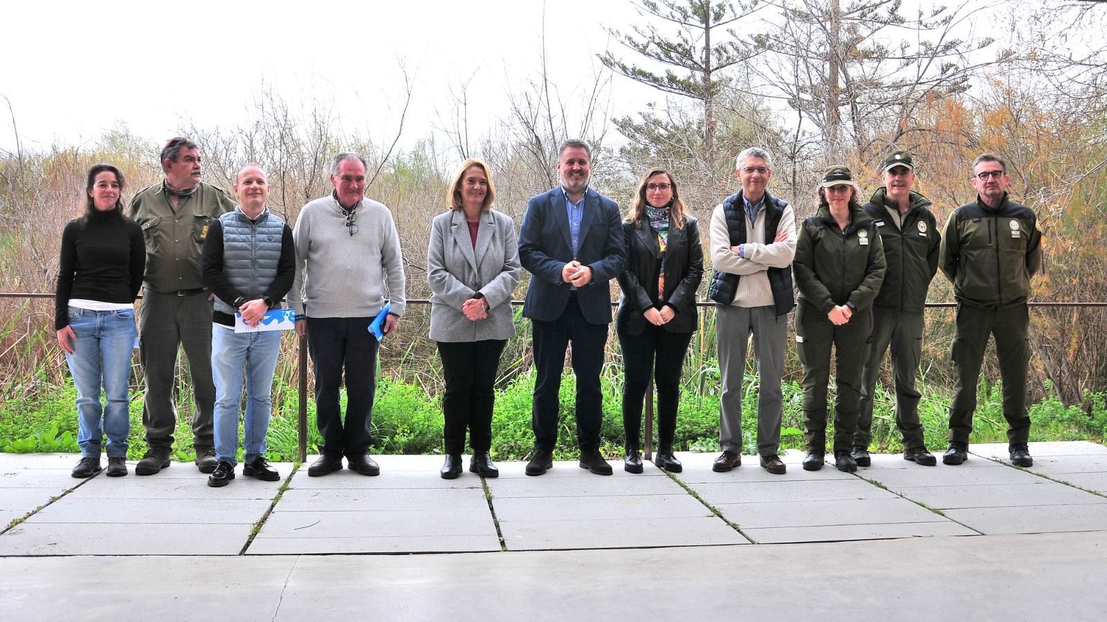 Integrantes de la Comisión Mixta en Motril