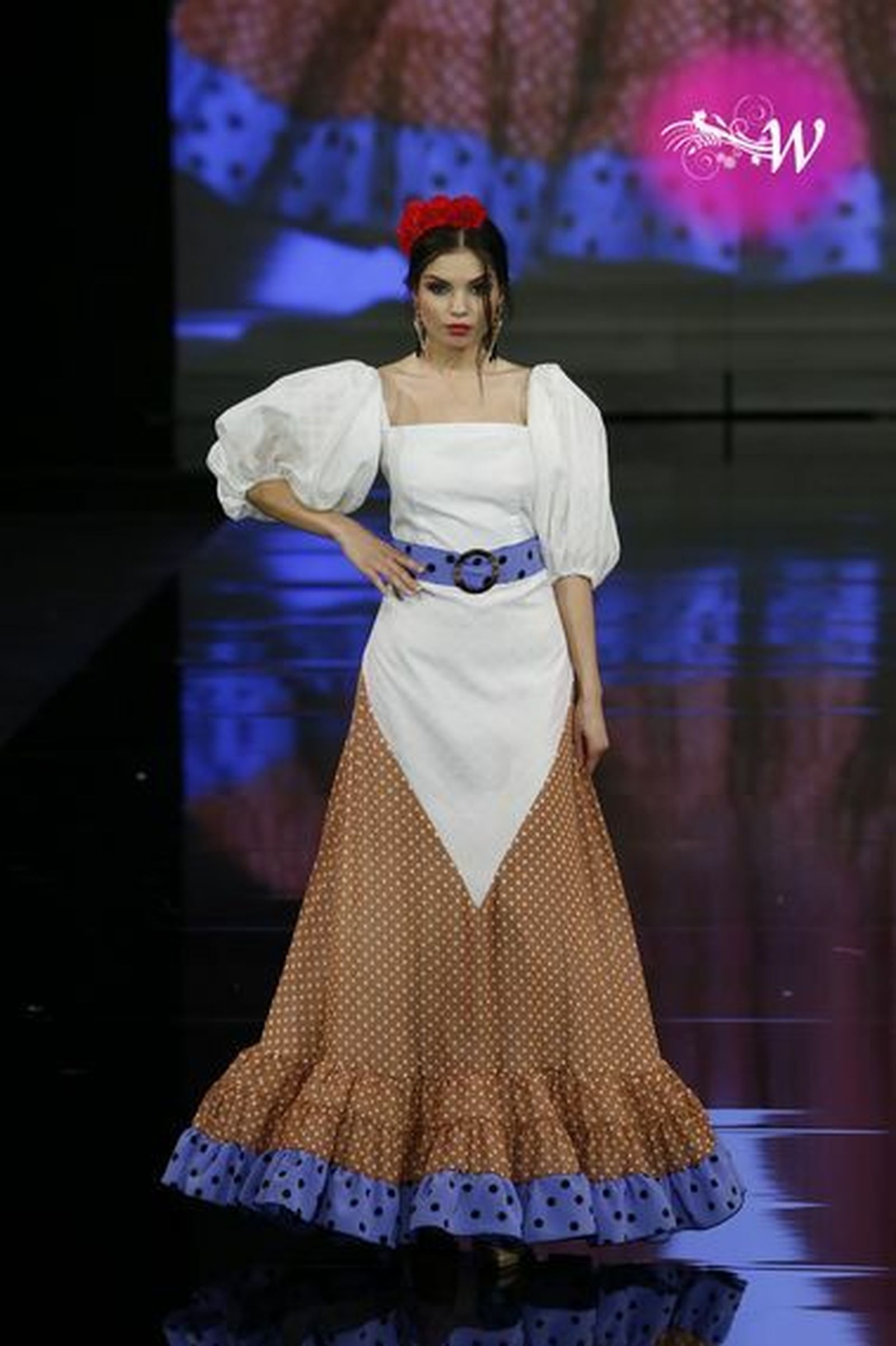 Adelina Infante presenta su colección de flamenca en SIMOF 2020, todas las fotos
