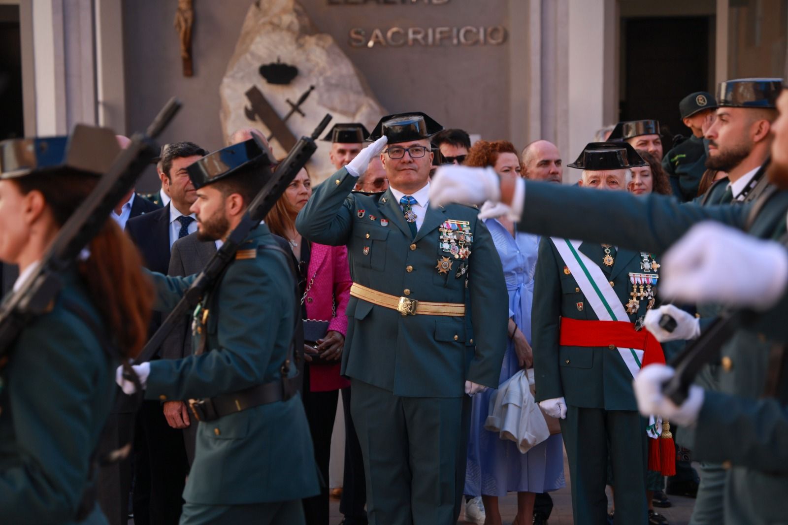 El acto de conmemoración del 181 aniversario de la fundación de la Guardia Civil, en imágenes