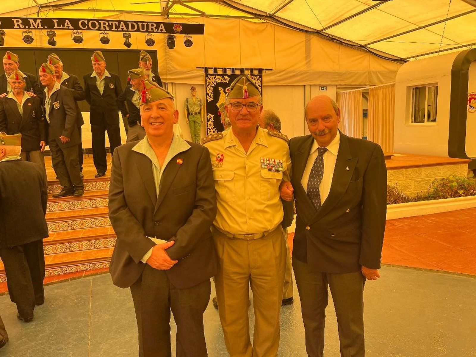 Jesús Núñez, Pablo Delgado y Álvaro Caravaca de Coca.