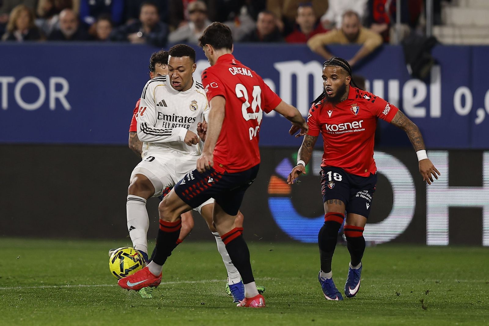 Las fotos de la derrota del Real Madrid contra Osasuna