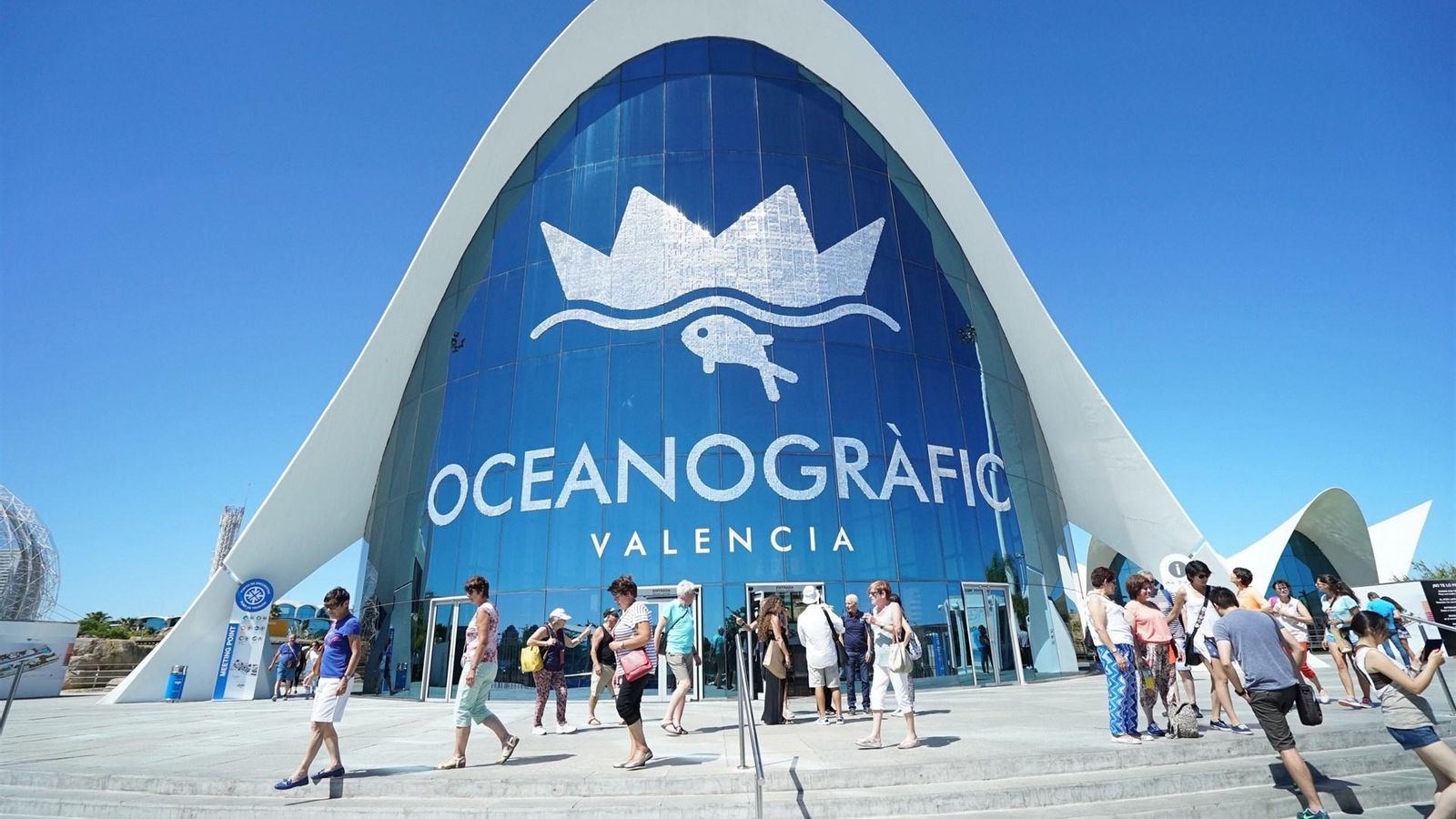 Una de las entradas de la instalación valenciana.