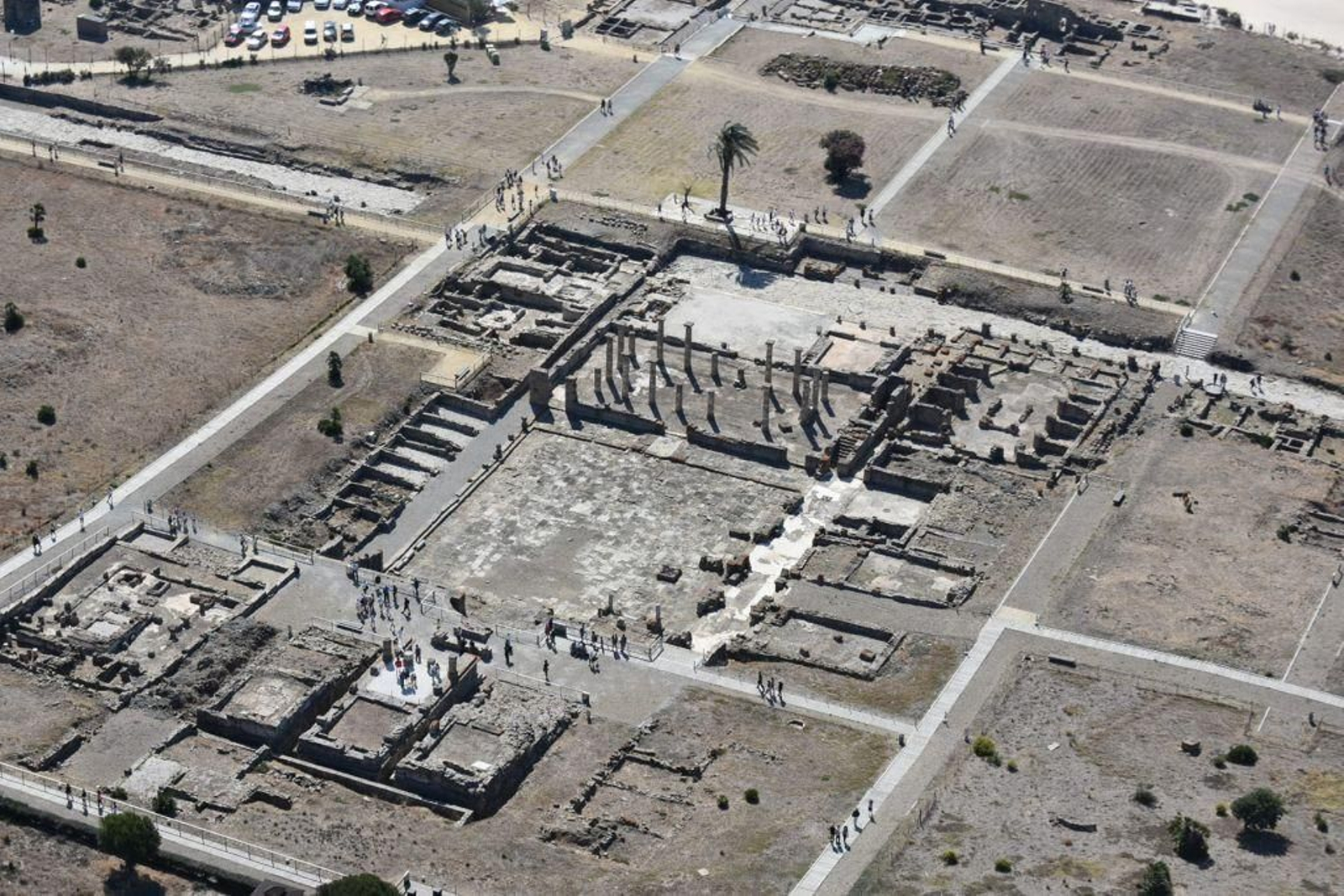 El yacimiento arqueológico de Baelo Claudia, en Tarifa.