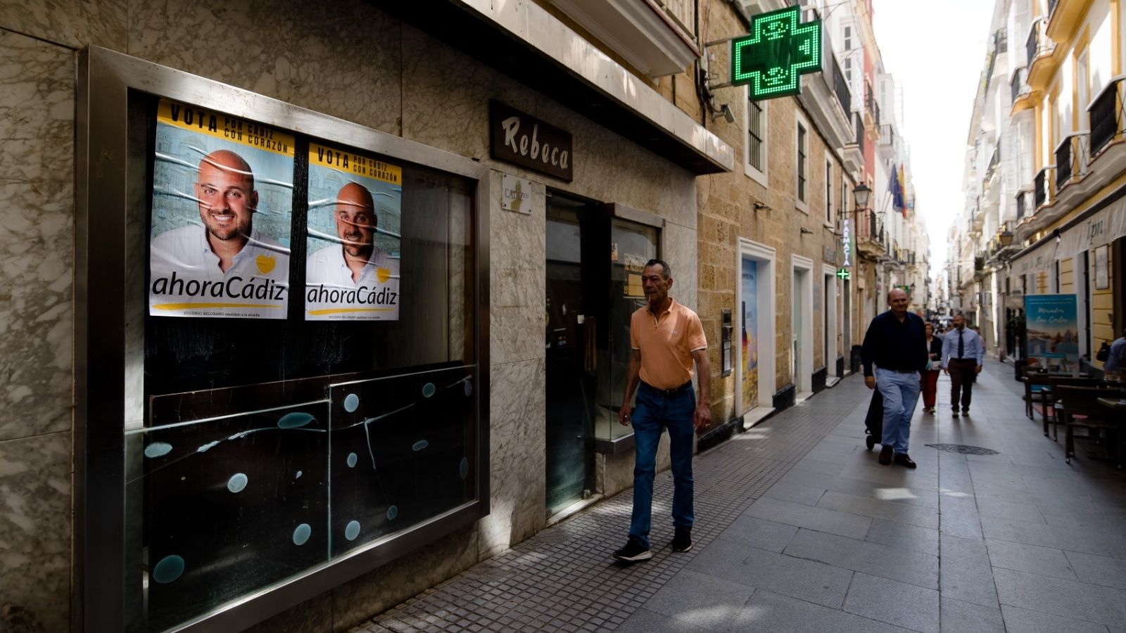 Belgrano es omnipresente en el centro.