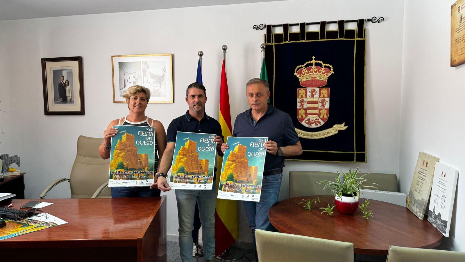 Presentación del cartel de la Fiesta del Queso de Zuheros.