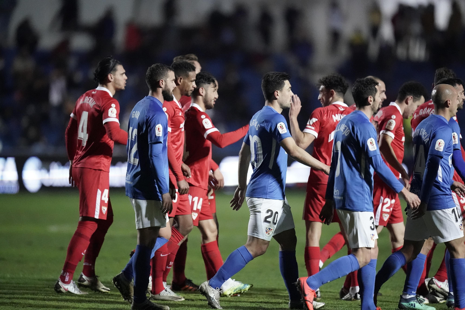 Las imágenes del Linares-Sevilla