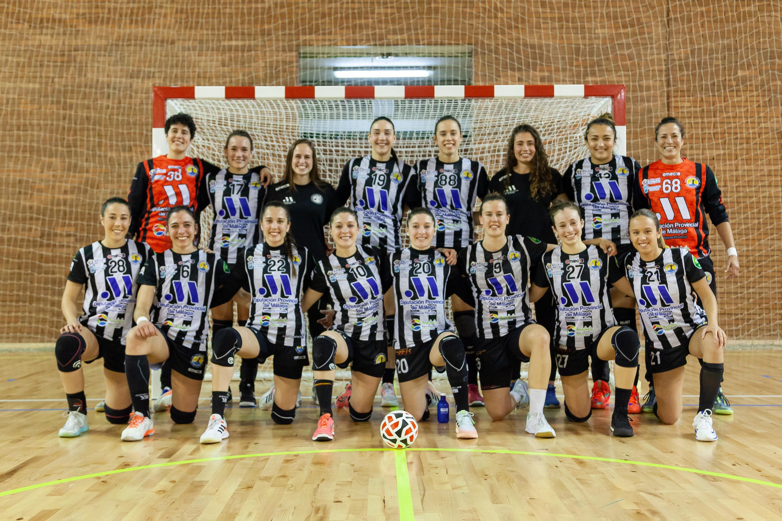 La plantilla del Costa del Sol.