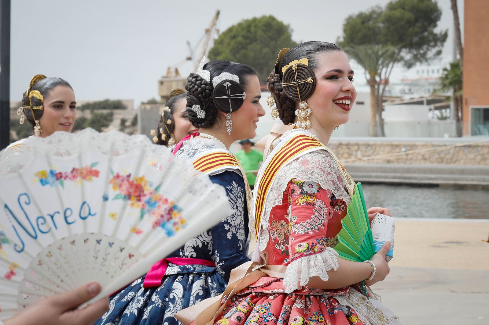 Las mejores imágenes de la "Globotá" en las fallas de Almería