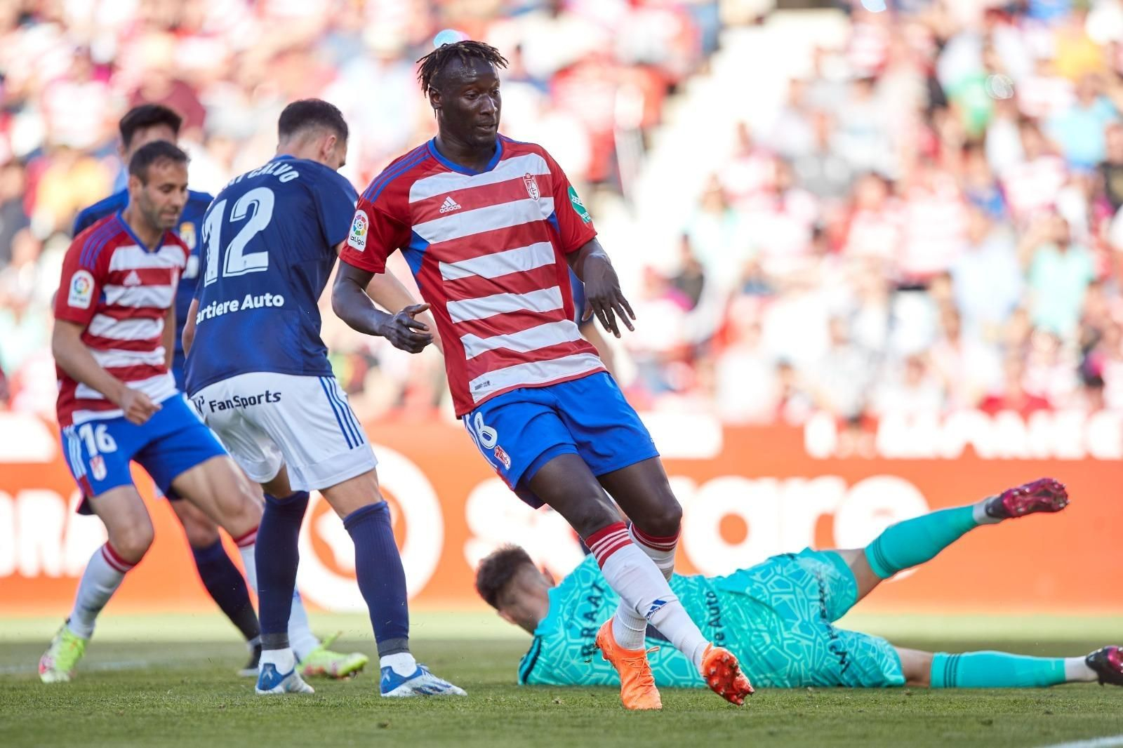 Famara Diédhiou, primera vez como titular.