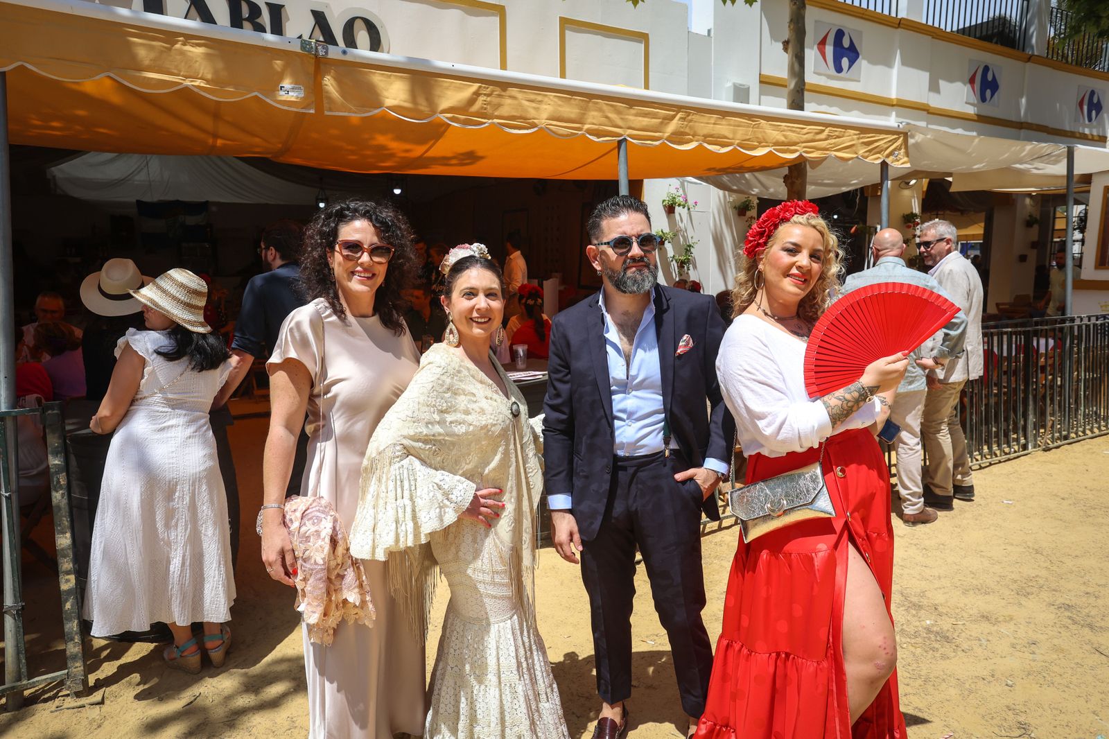 Búscate en las fotos del domingo en la Feria de Jerez 2024