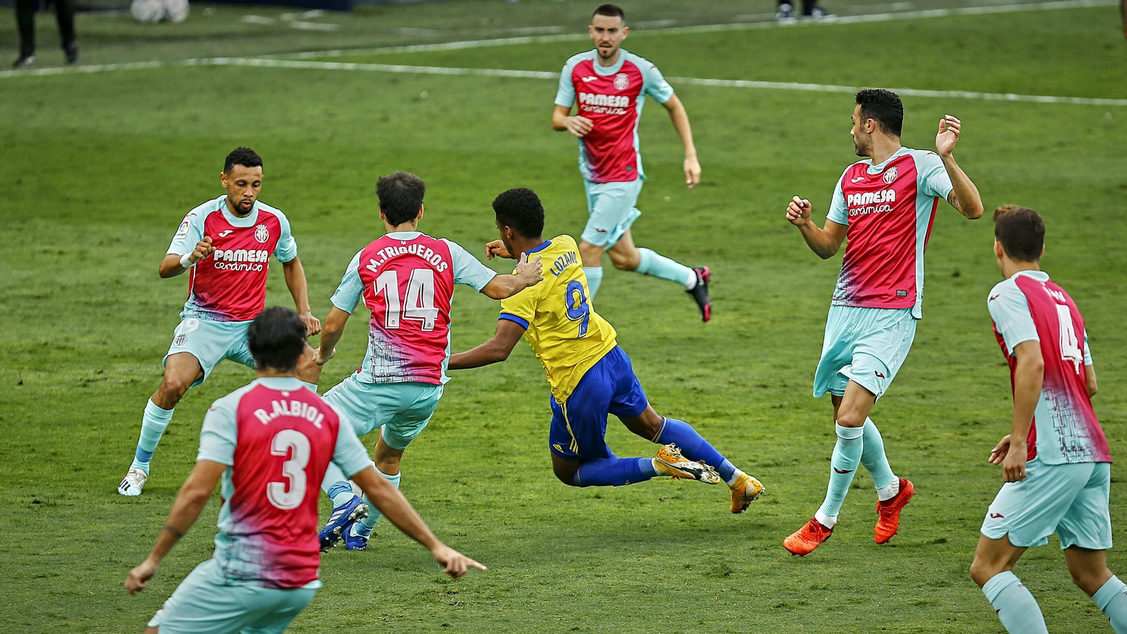 Imagen del partido Cádiz CF - Villarreal