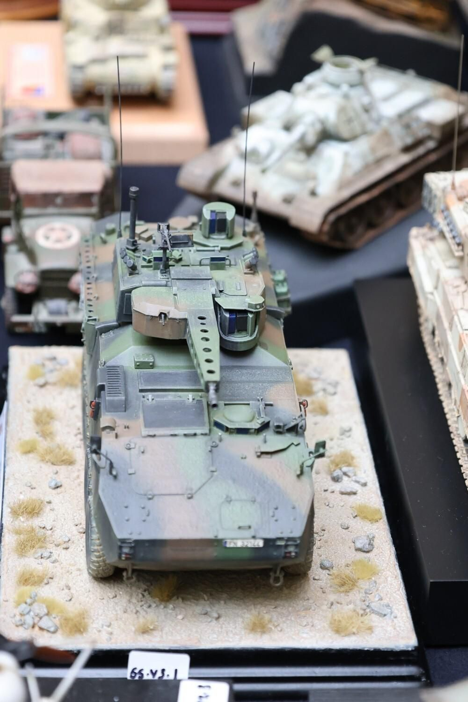 Las imágenes del Certamen de Modelismo Estático celebrado con motivo del 487 aniversario de Infantería de Marina