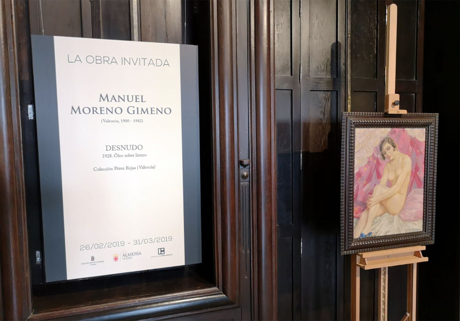 Obra ‘Desnudo’, de Manuel Moreno Gimeno
