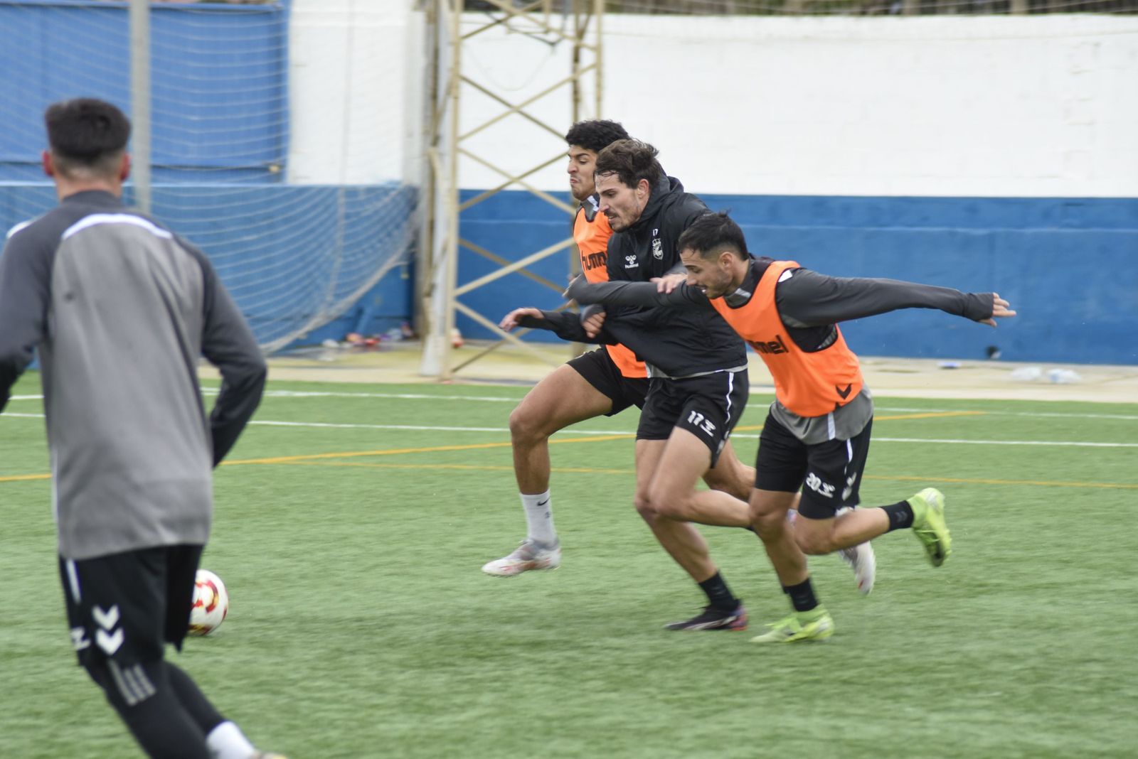 Las fotos del primer entrenamiento de Ángel Mancheño con la Balona