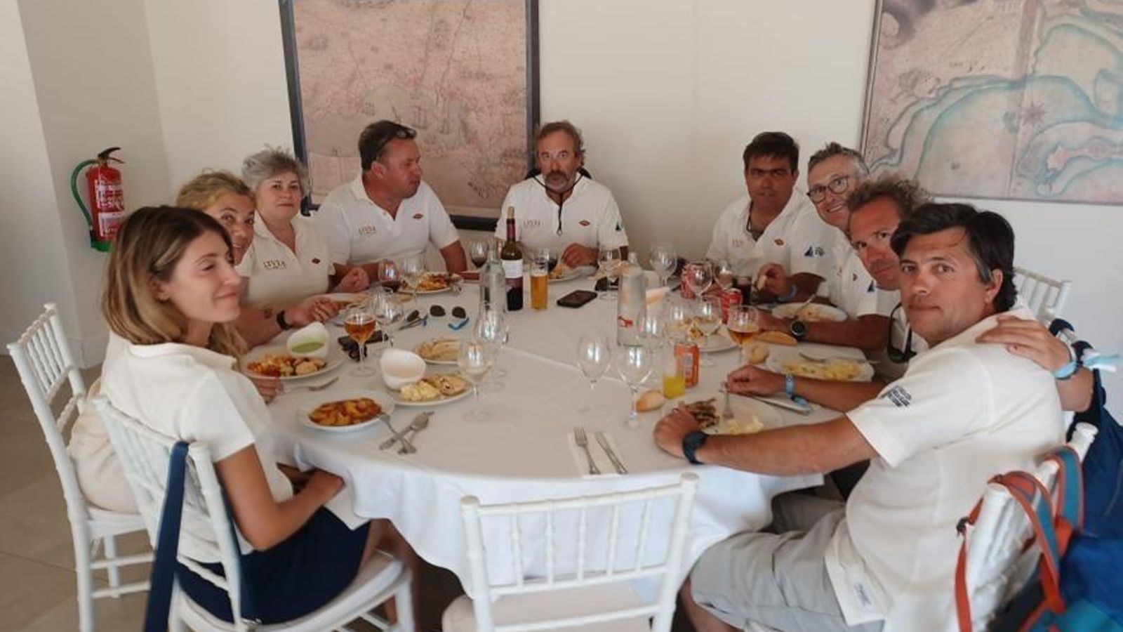 Alma de la Mata, Valle de la Riva, Iratxe Zavala, Manuel Guzmán, Javier Gorbeña, Ángel Ruiz, Javier Soto, Jaime de la Calle y Francisco Pineda.