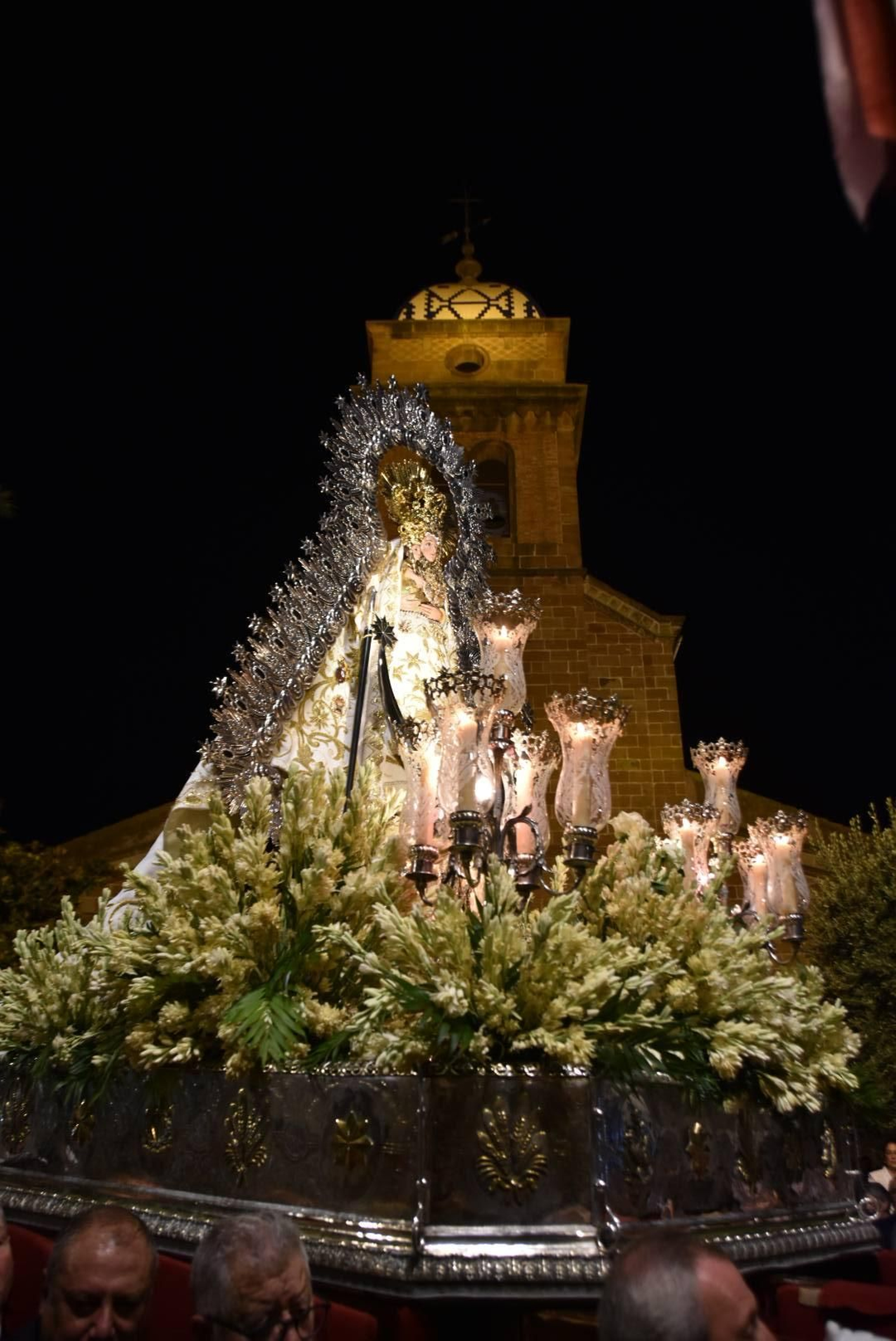 Procesión de la Virgen de la Estrella en Villa del Río.