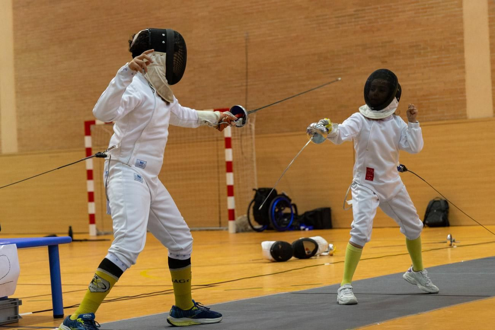 En imágenes: inclusión y espectáculo deportivo en la X Torneo de Esgrima Ciudad de Jaén