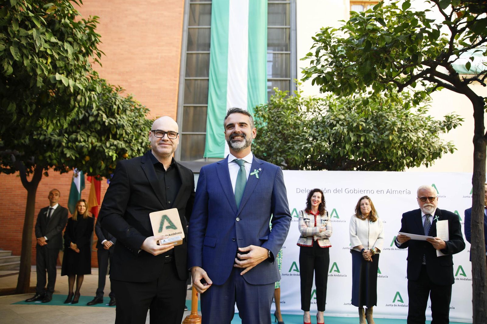 El día de la bandera de Andalucía celebrado en Almería, en imágenes