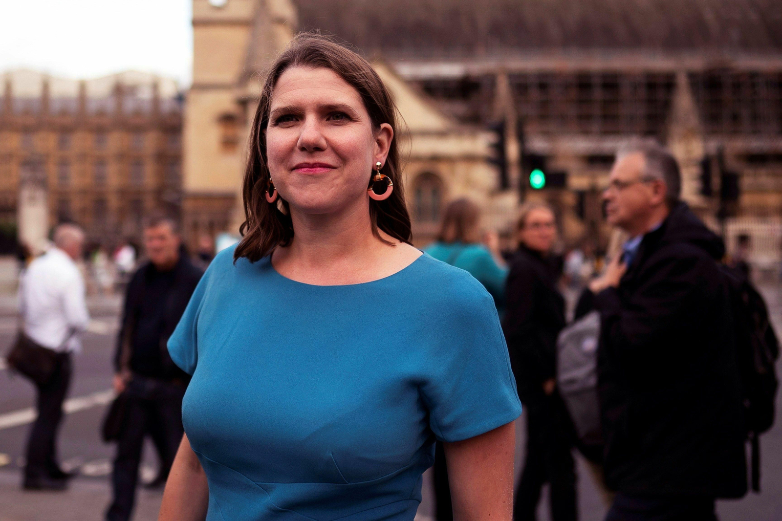 Jo Swinson, líder del partido Liberal Demócrata