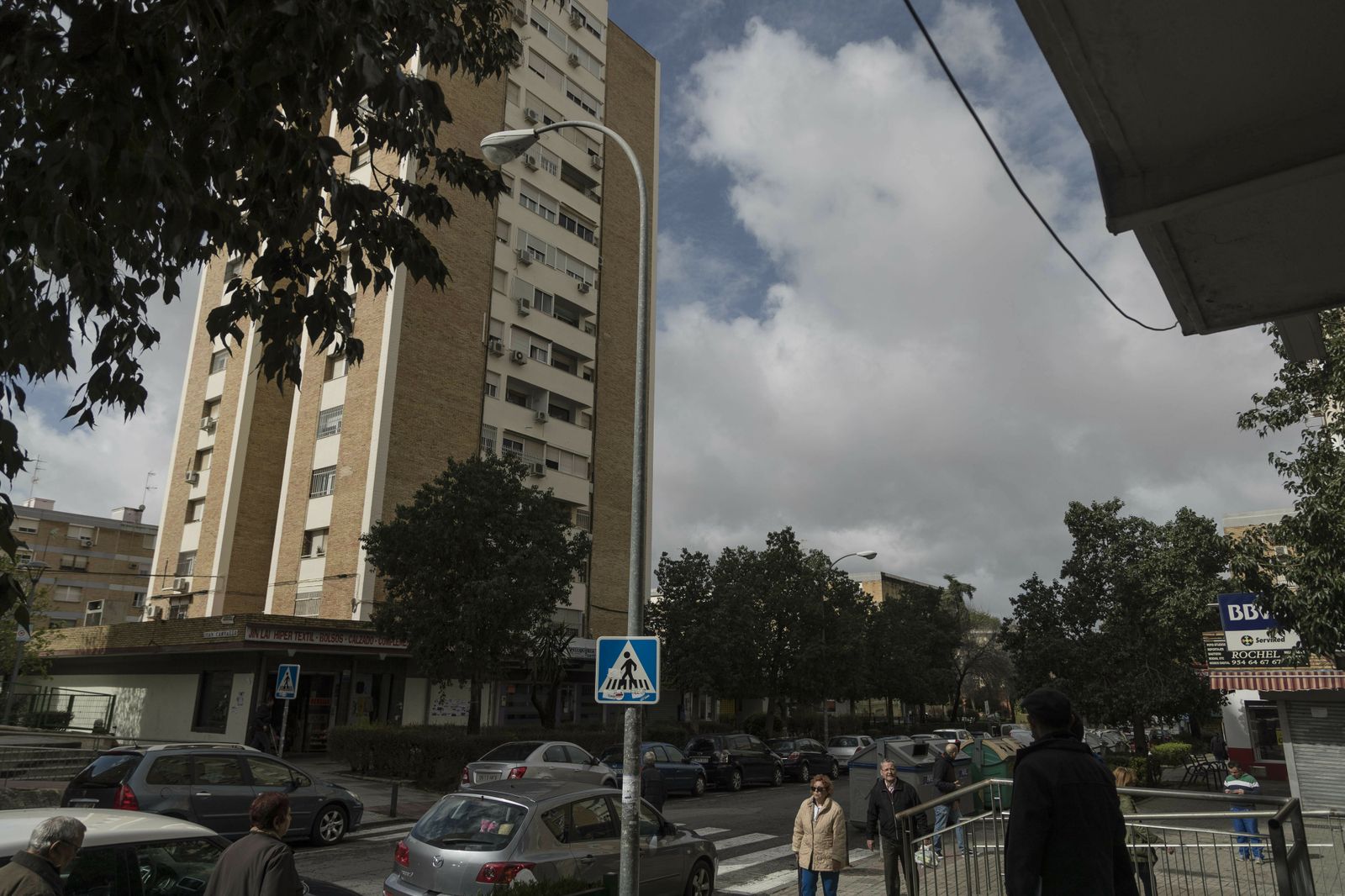 Imagen de la calle Puerto del Escudo, en Rochelambert, cerca de Puerto de los Alazores donde se ha registrado el incidente. Rochelambert