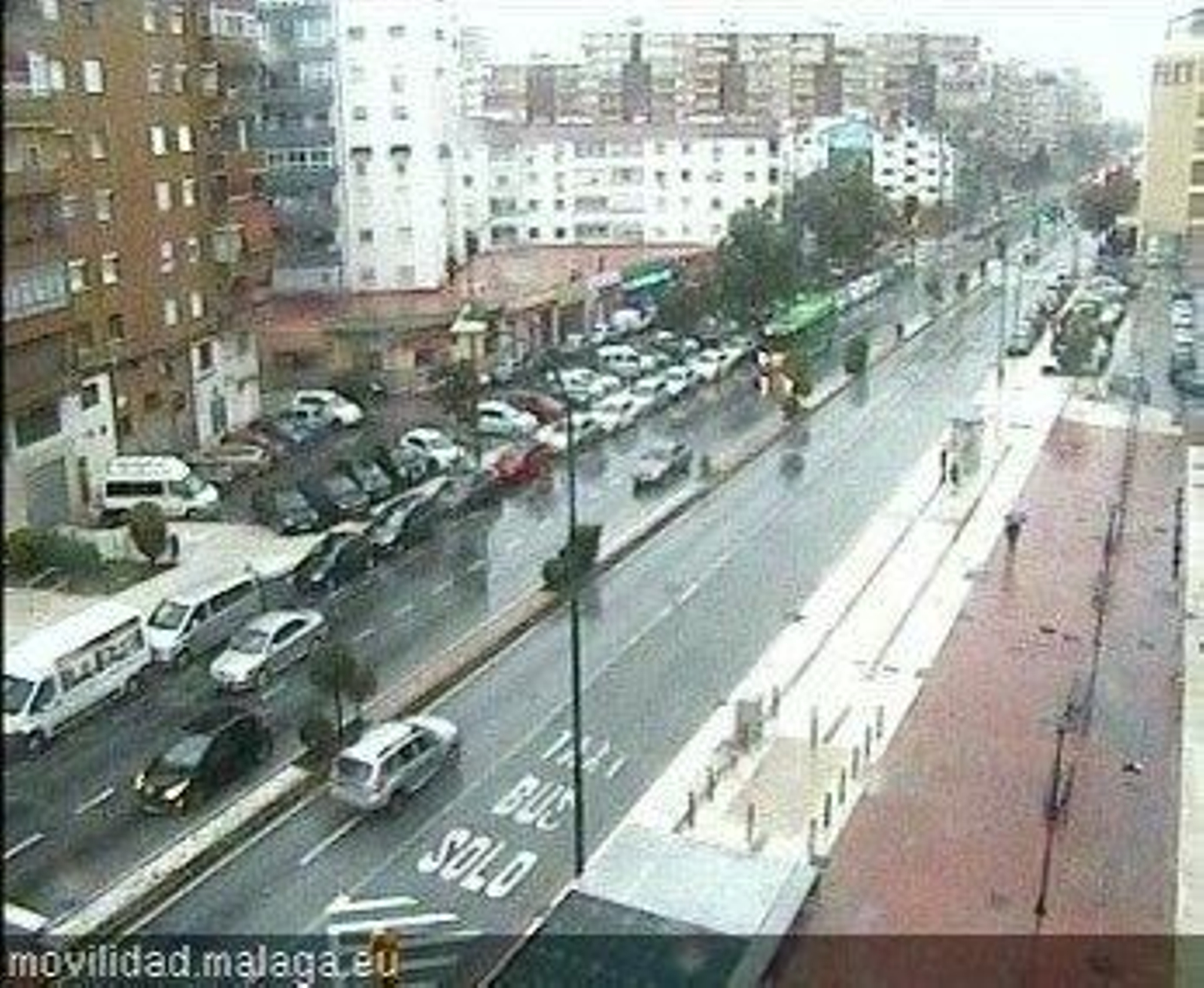 Imágenes de las fuertes lluvias en la provincia