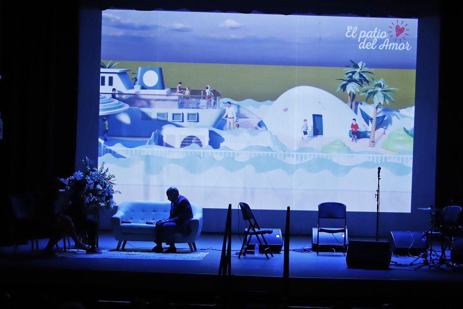 Imágenes de la presentación del proyecto 'El patio del amor'