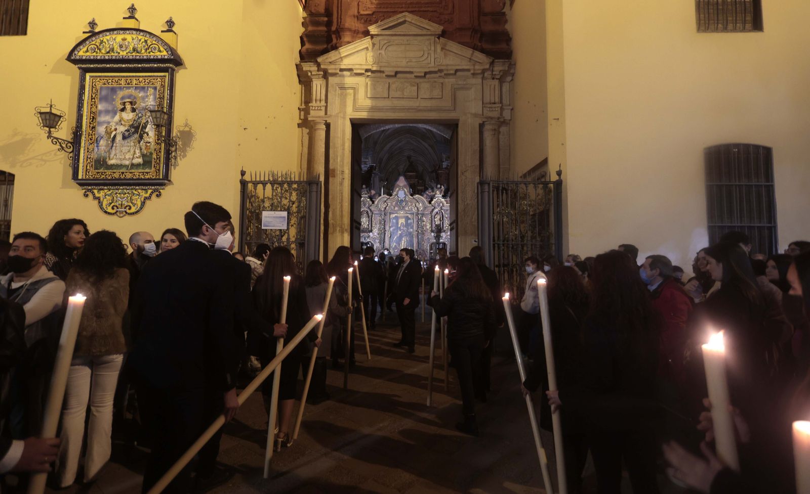El traslado de la Esperanza de Triana a Santa Ana