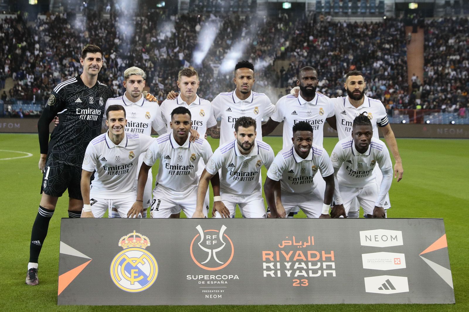 Las fotos de la clasificación del Real Madrid en la Supercopa
