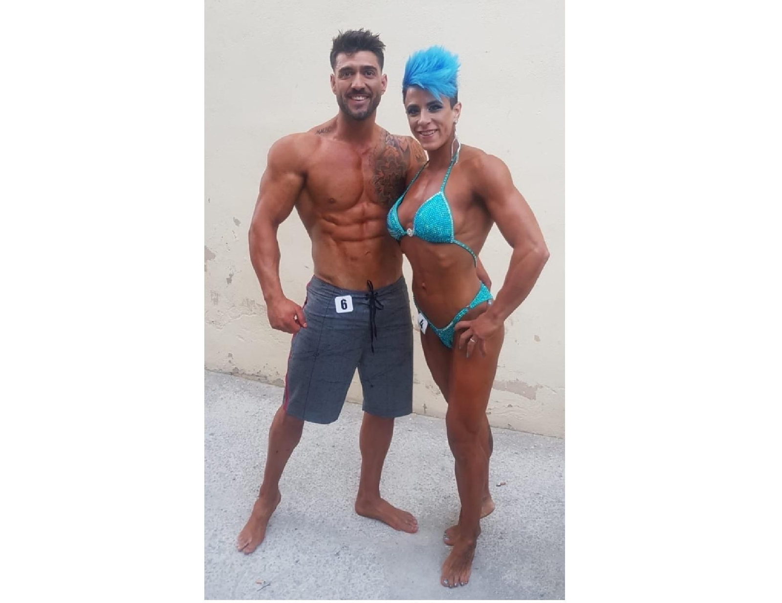 Nene Silva y Lucía Sánchez.