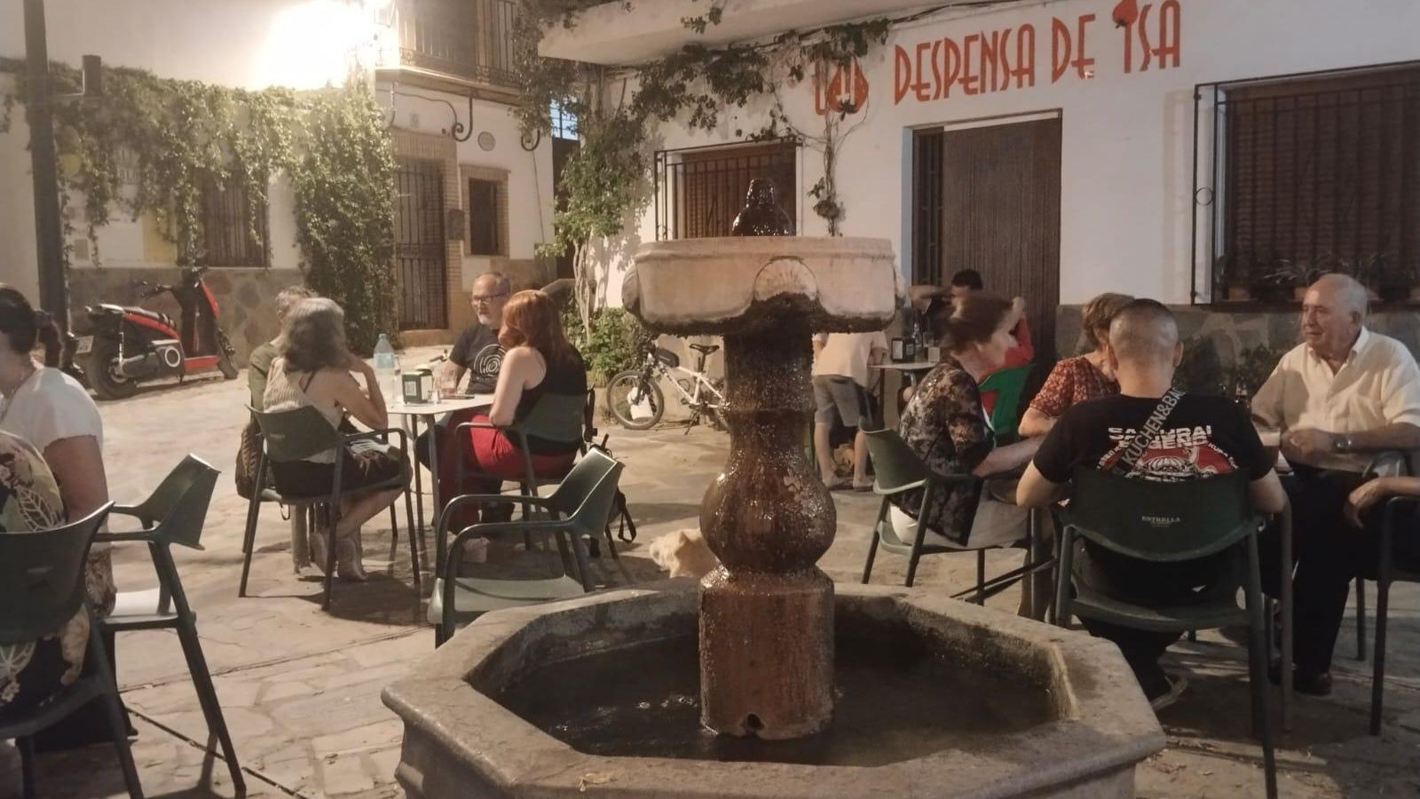 Terraza de La Plazita de Almócita.