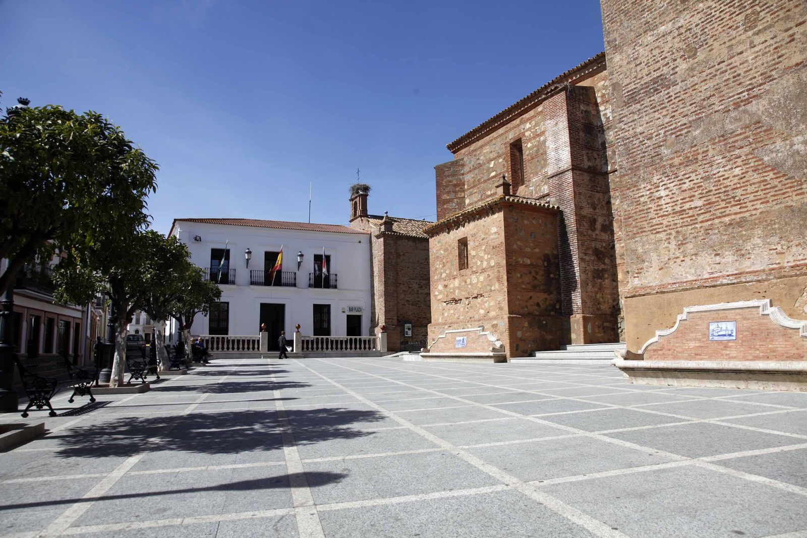 Las calles de El Cerro presentan un aspecto desolador desde el domingo