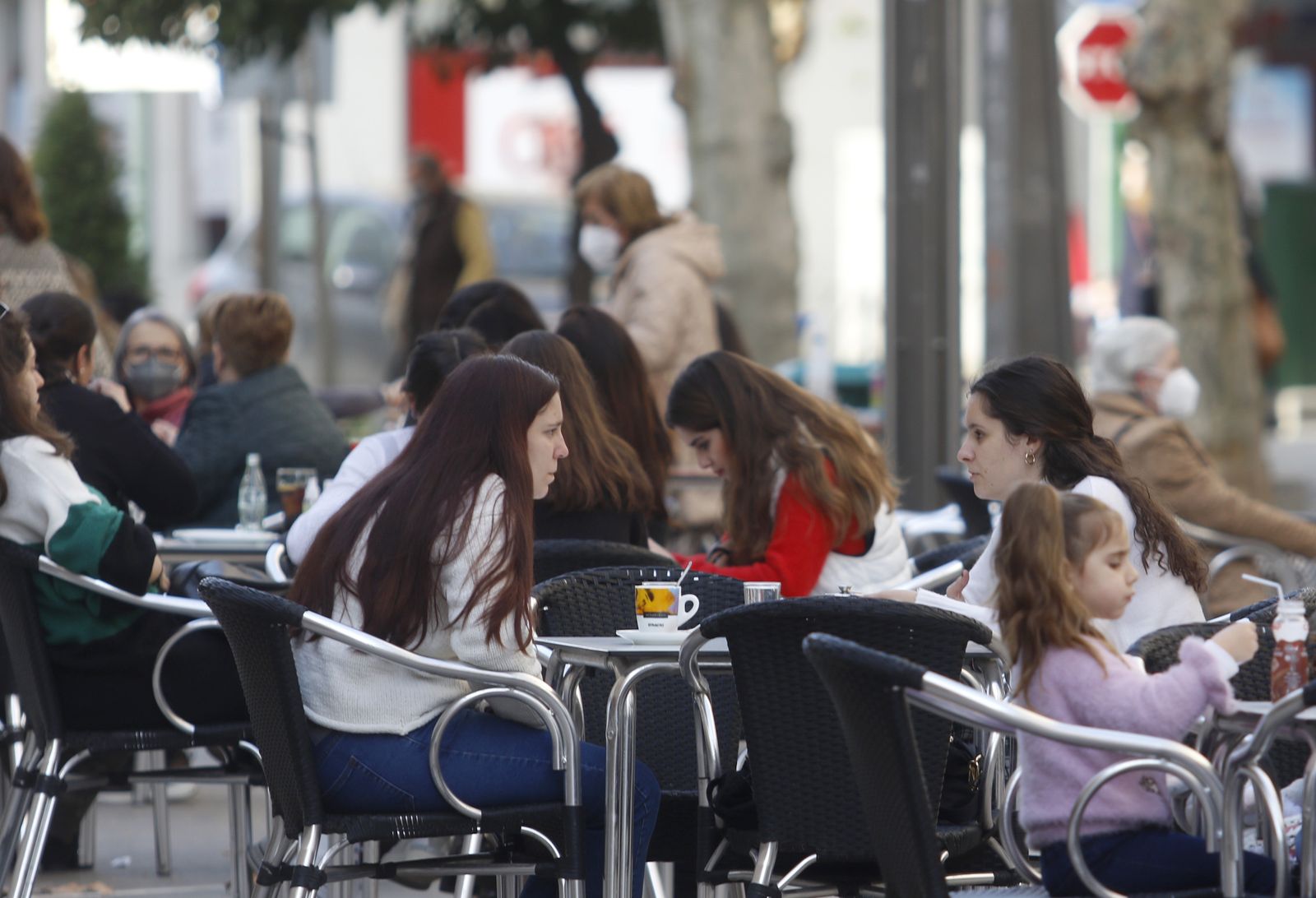 Terraza en el Boulevar Gran Capitán.