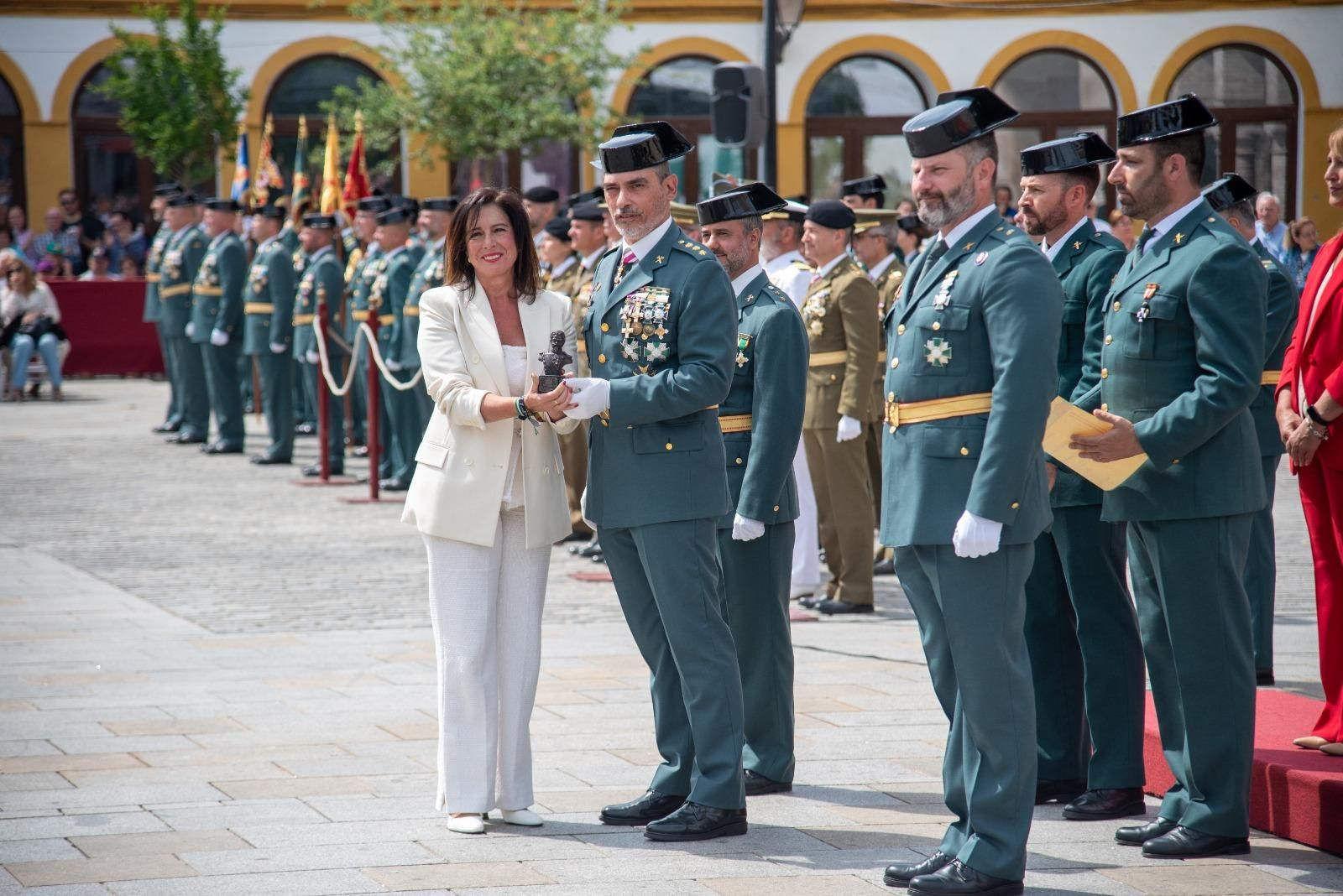 Conmemoración en Palma del Río del 181 aniversario de la fundación de la Guardia Civil